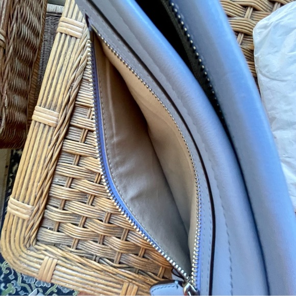 Blue Coach Leather Clutch/Wristlet - EUC - Picture 6 of 15